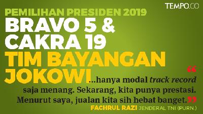 Bravo 5 dan Cakra 19, Dua Tim Luhut untuk Jokowi di Pilpres 2019